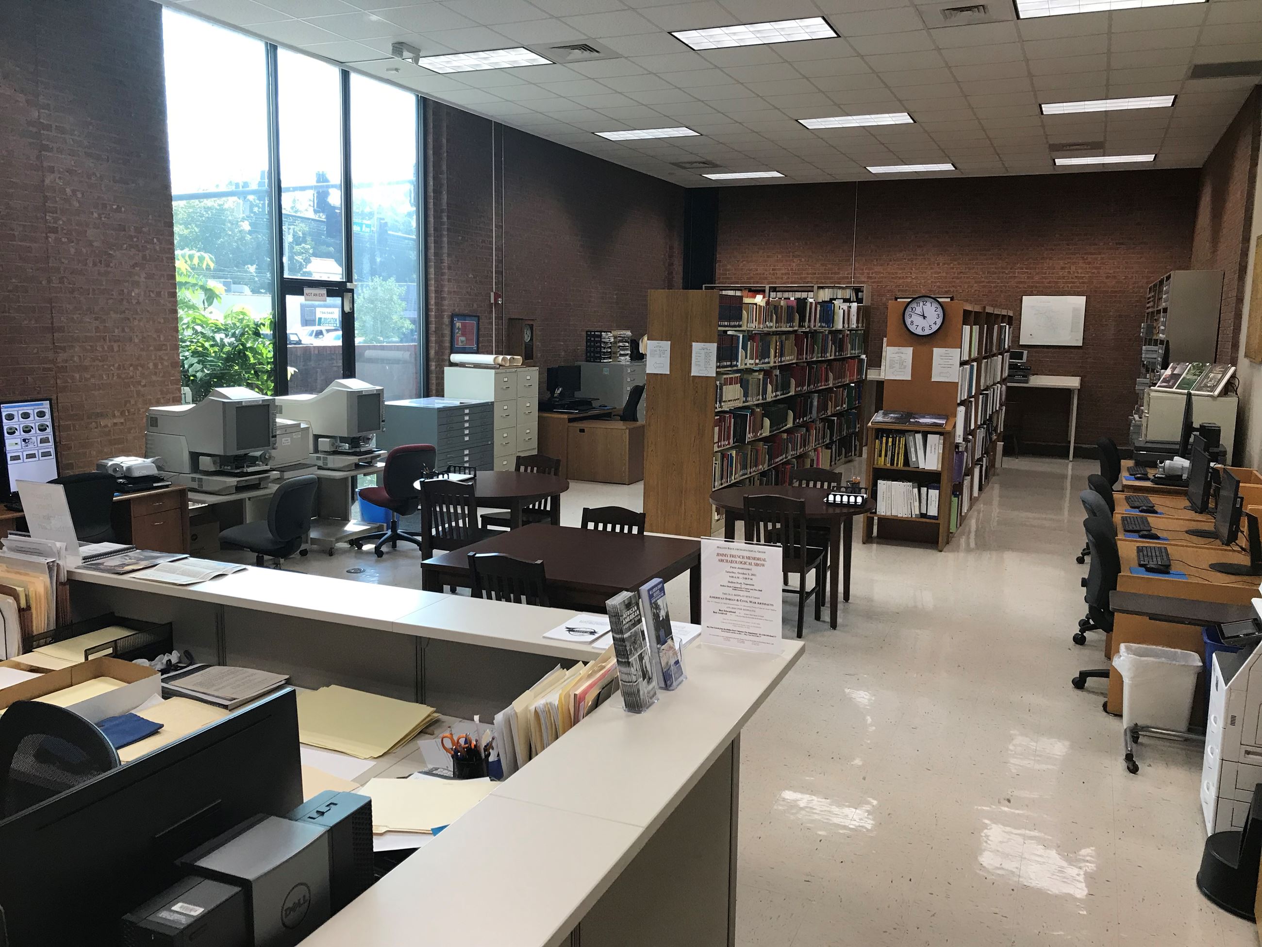 Williamson County Archives Reading Room Photo
